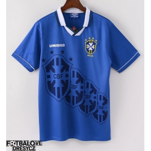 Brazílie 1995-1997 Retro Čtvrtý Dres Krátký Rukáv